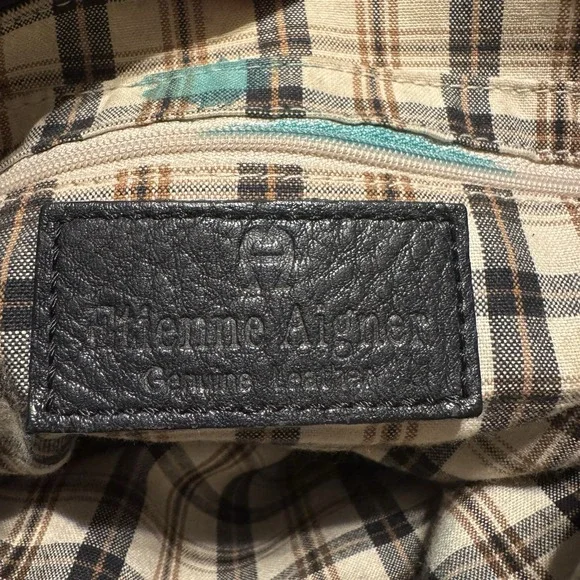 Vintage Etienne Aigner Classic Shoulder Bag Purse Genuine Pebbled Leather - Picture 7 of 7